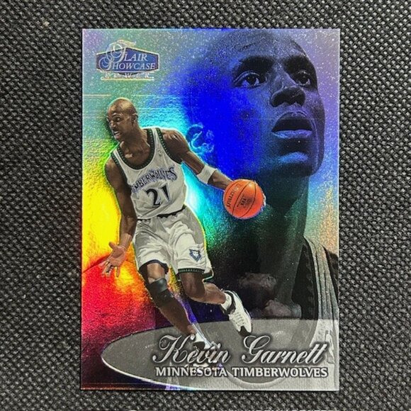 Fleer Other - 1998-99 Flair Showcase #34 Kevin Garnett Minnesota Timberwolves HOF